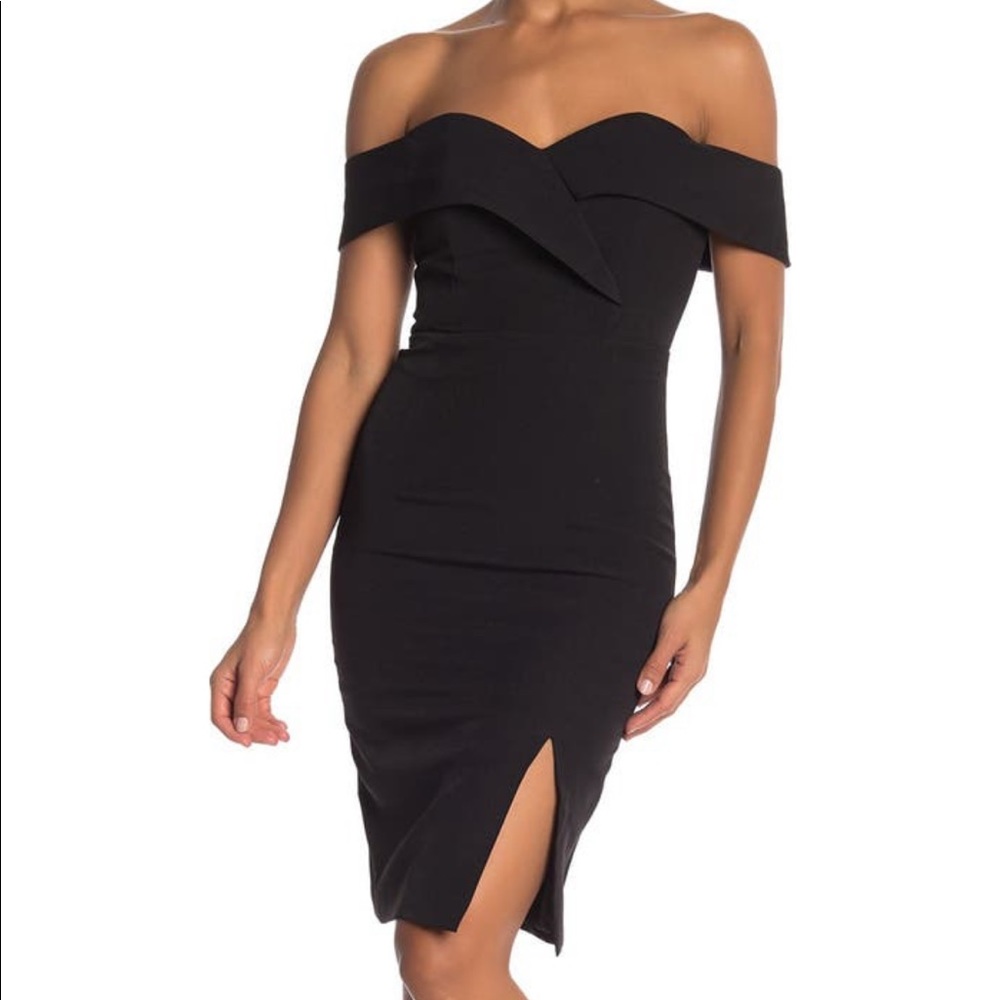 NWT One one six off shoulder dress